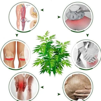 Self-heating knee band: fast pain relief