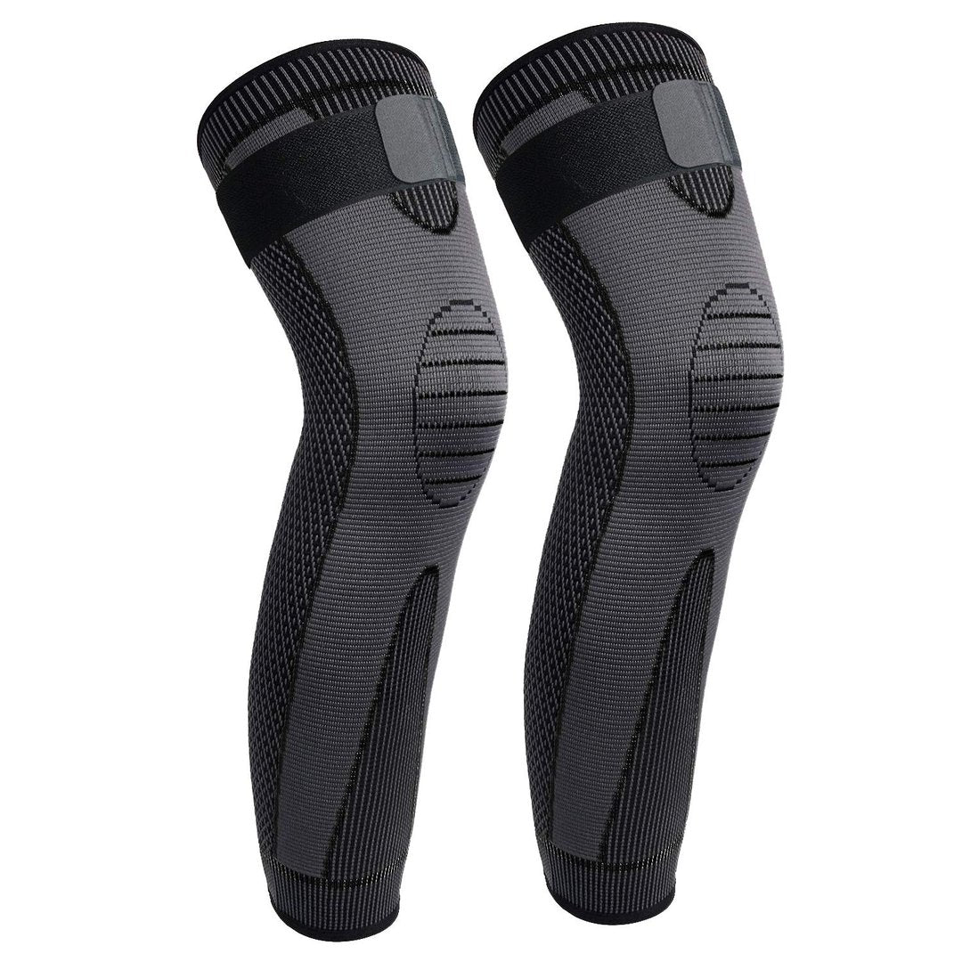 Self-heating knee band: fast pain relief