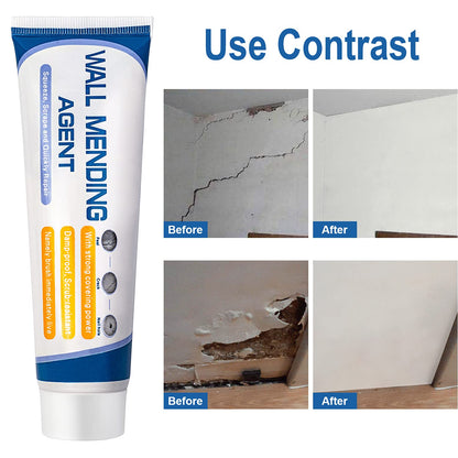 Wall Repair Cream | Instant Crack & Hole Filler | Easy, Professional DIY | White 100g
