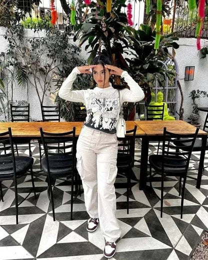 Women’s Cargo Pants | Adjustable Waist Belt | Multi-Pocket & Straight Fit | Versatile Style