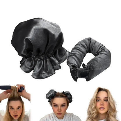 SatinGlow™ — Wake Up to Perfect Heatless Curls | 50% Off