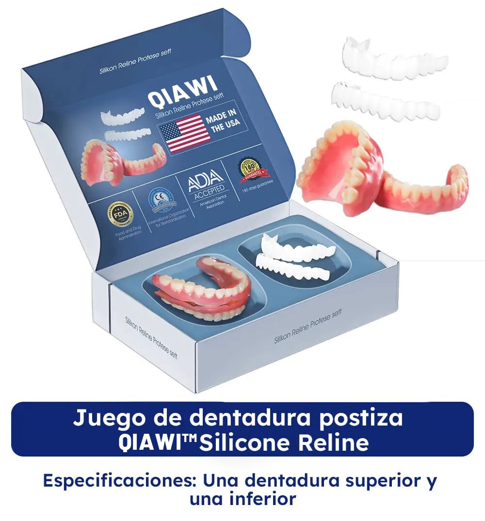 SmilePro – High-quality, Individually Fitted Silicone Denture Set
