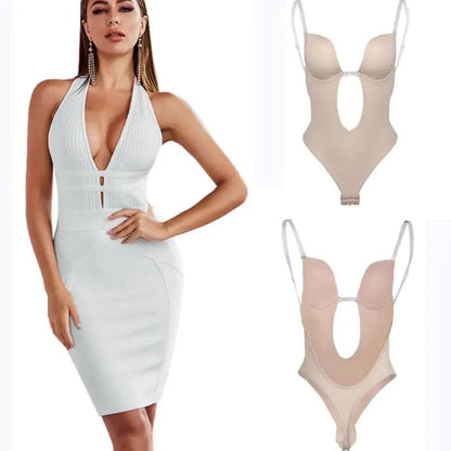 Backless Bra | Invisible Support | Natural Lift & Anti-Slip | Nylon Spandex