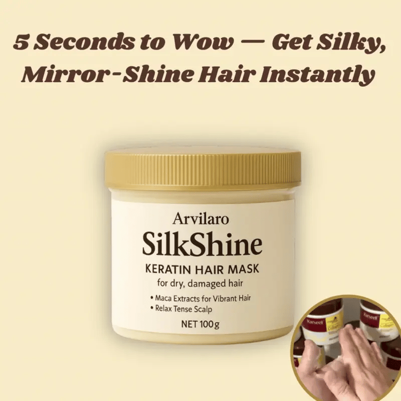 Hair Elixir Mask | Keratin Repair | Instant Smoothness & Shine | 100g