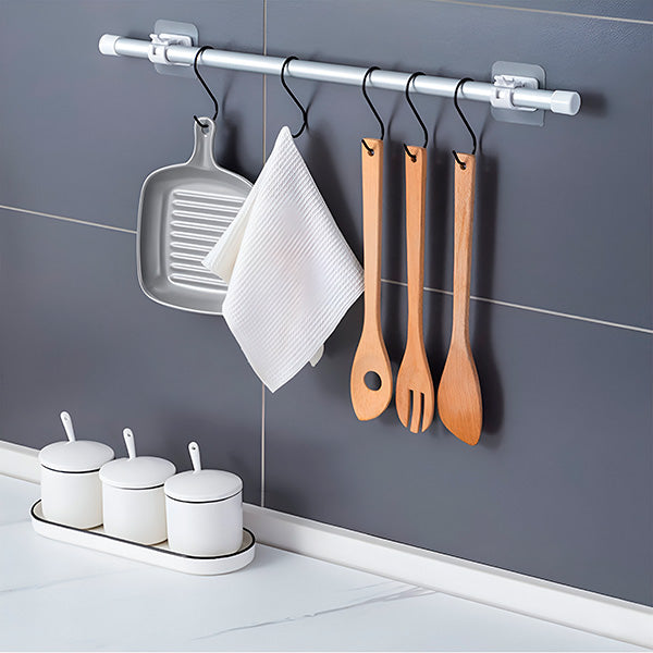 Practical Hooks for Easy and Organized Storage (Set of 4)