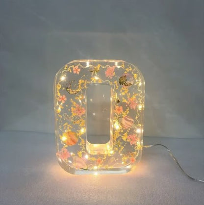 FloraGlow | Handmade Floral Night Light for a Dreamy Ambiance