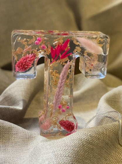 FloraGlow | Handmade Floral Night Light for a Dreamy Ambiance