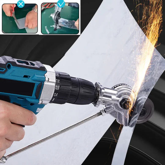 Electric Drill Shears™ - Turns a drill into a pair of scissors
