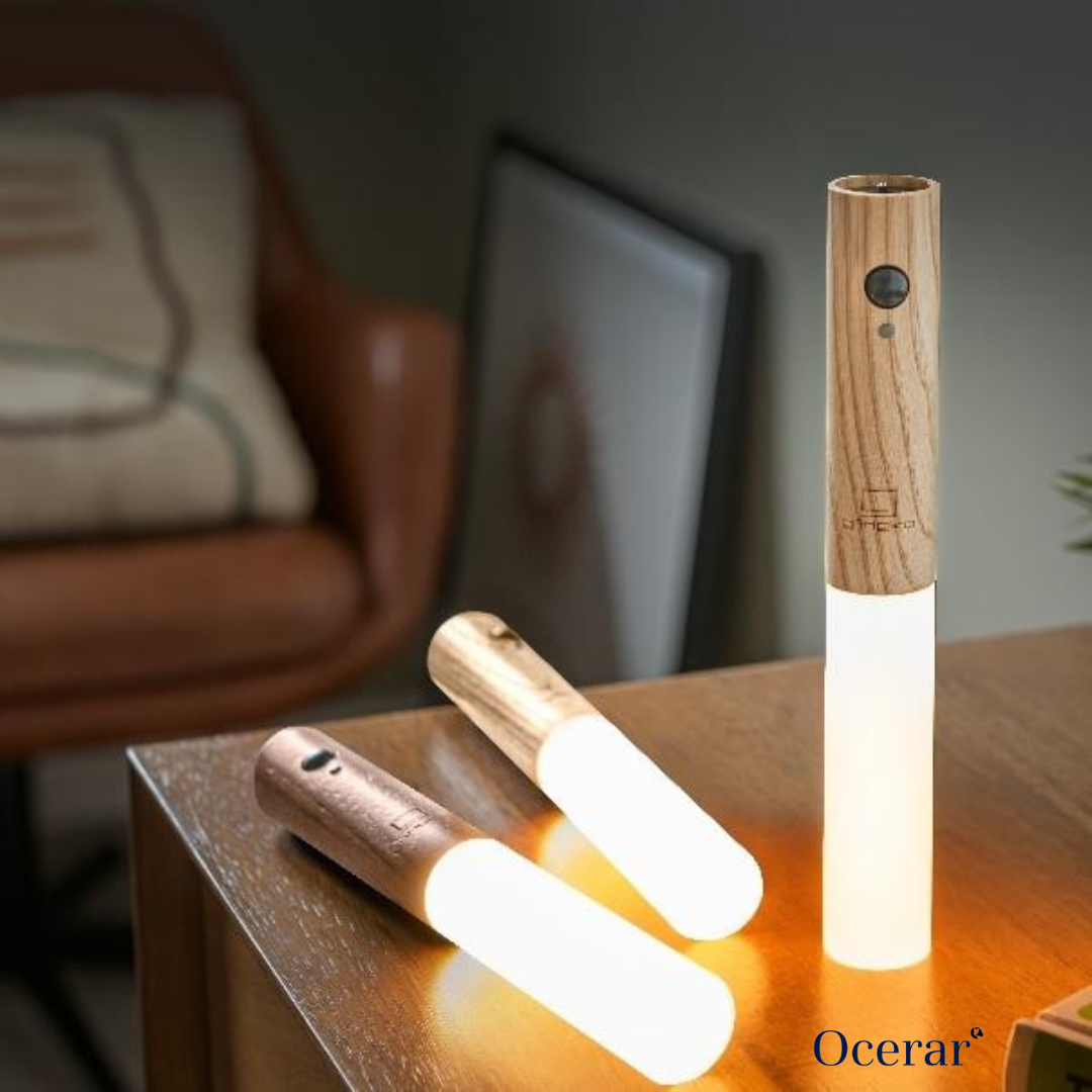 Woodlamp™ — Cozy, Cordless Glow Anywhere | 50% Off
