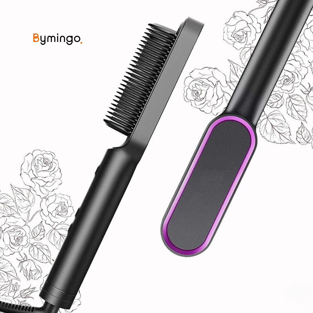 SilkGlide™ Straightening Brush - Smooth and Stylish Hair in Minutes!
