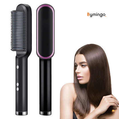 SilkGlide™ Straightening Brush - Smooth and Stylish Hair in Minutes!