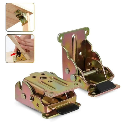 FlipLock™ — Secure Folding Hinges Save Space | 50% Off
