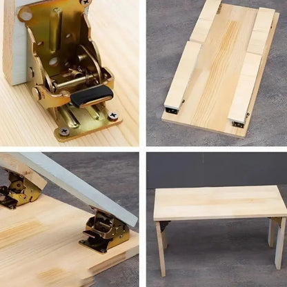 FlipLock™ — Secure Folding Hinges Save Space | 50% Off