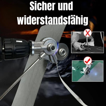 Electric Drill Shears™ - Turns a drill into a pair of scissors