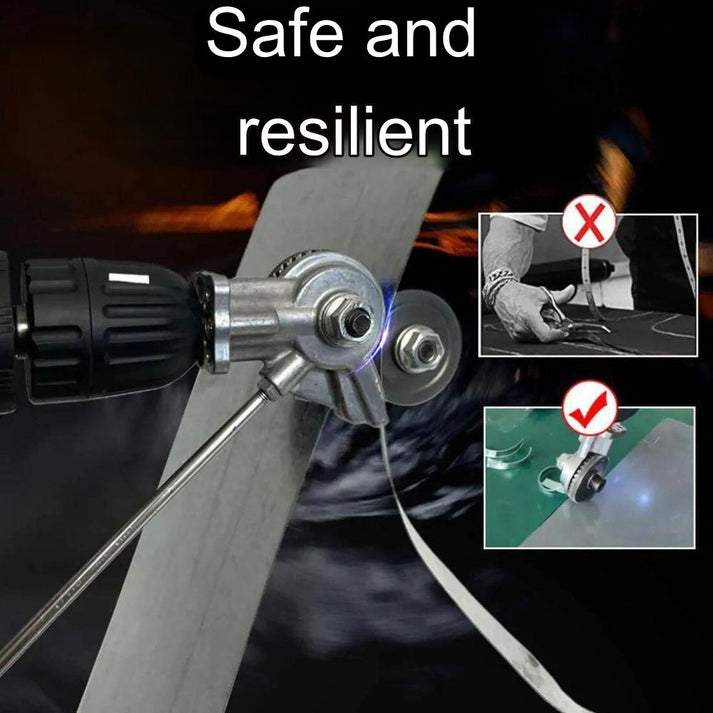 Electric Drill Shears™ - Turns a drill into a pair of scissors