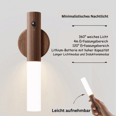 Woodlamp™ — Cozy, Cordless Glow Anywhere | 50% Off
