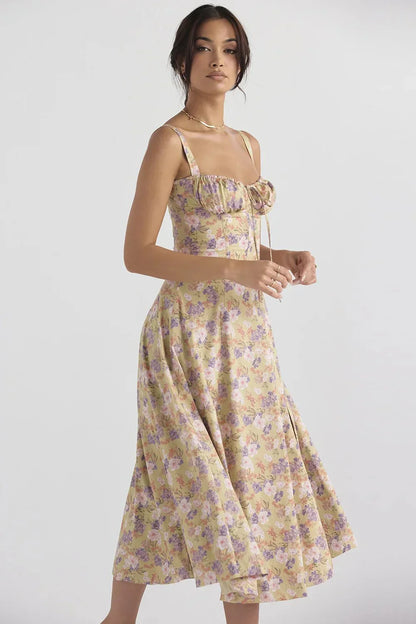 Summer Corset Dress | Flattering Silhouette | Lightweight & Breathable | Multiple Colors
