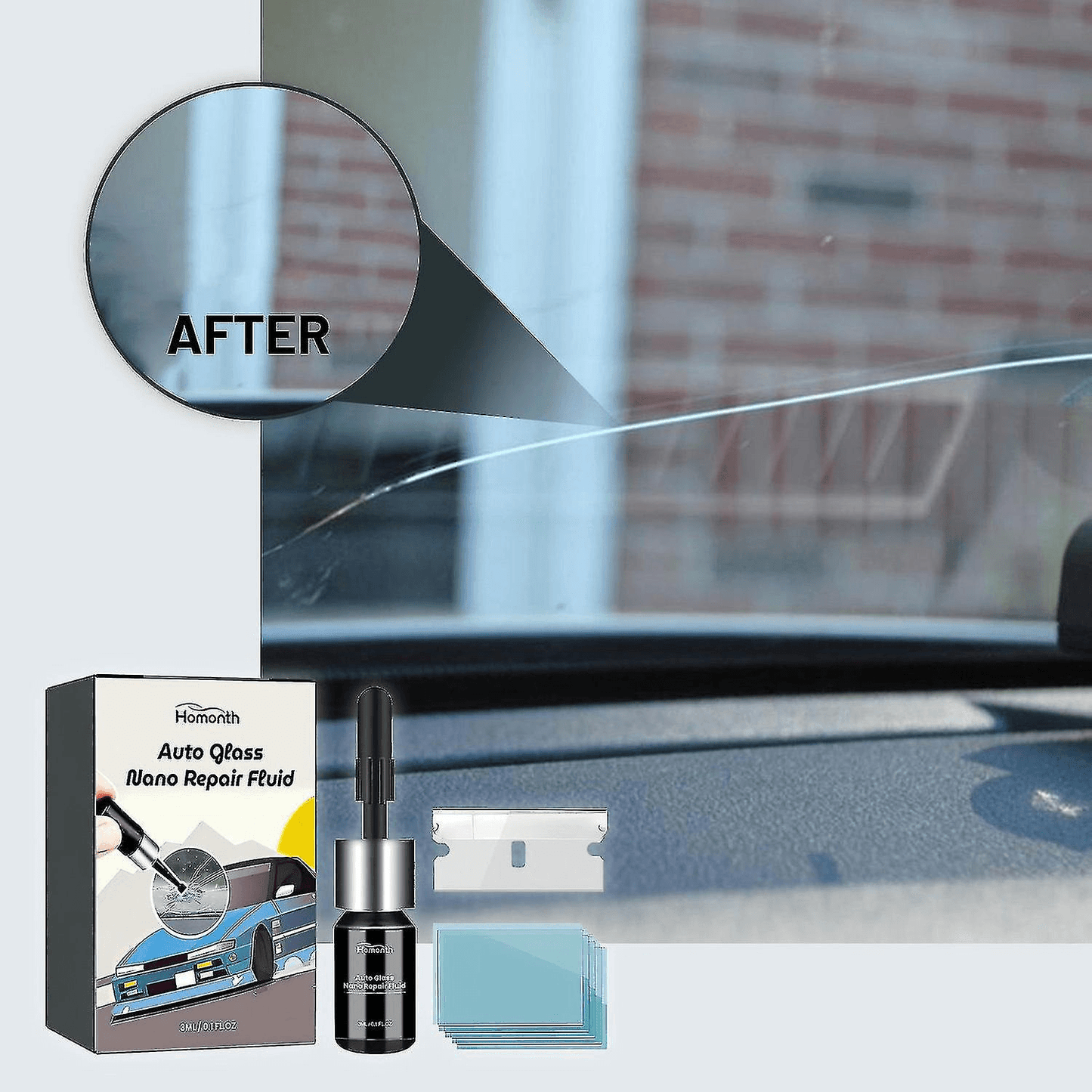 VerreFix | easily repair cracks and scratches