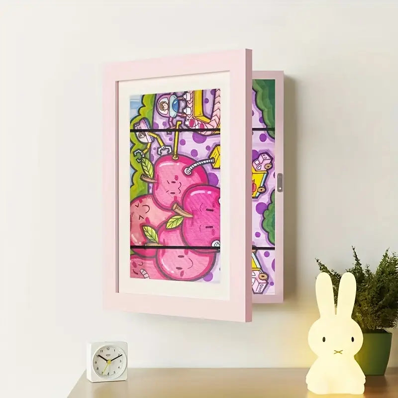 Forever Frame | Conveniently save all of your kids drawings