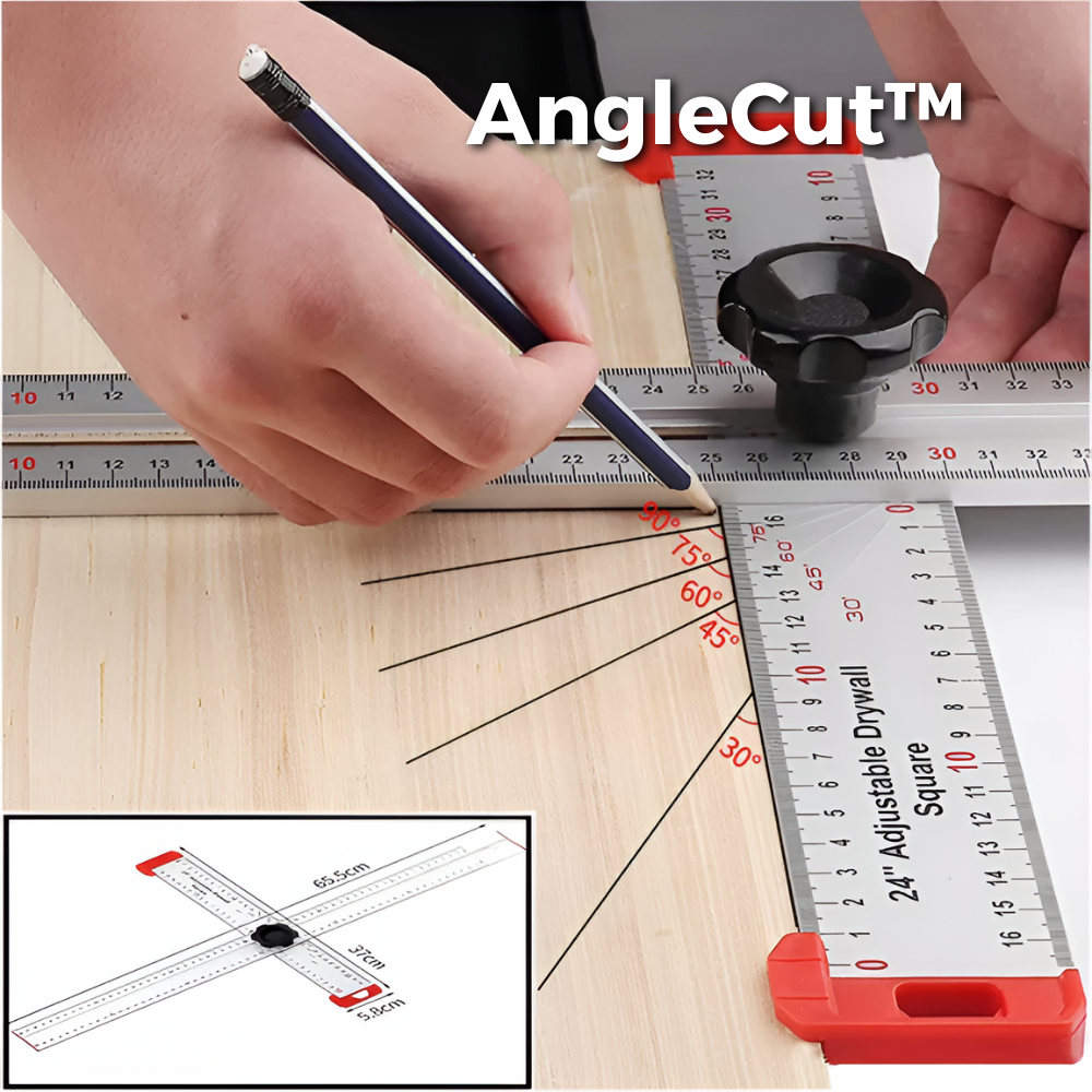 AngleCut™ - High Precision Angle Measuring Ruler [Last Day Discount]