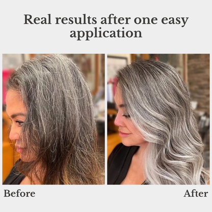 Silver Hair Care Duo | Ammonia-Free Shine | Plant-Based Nourishment | Silver Effect