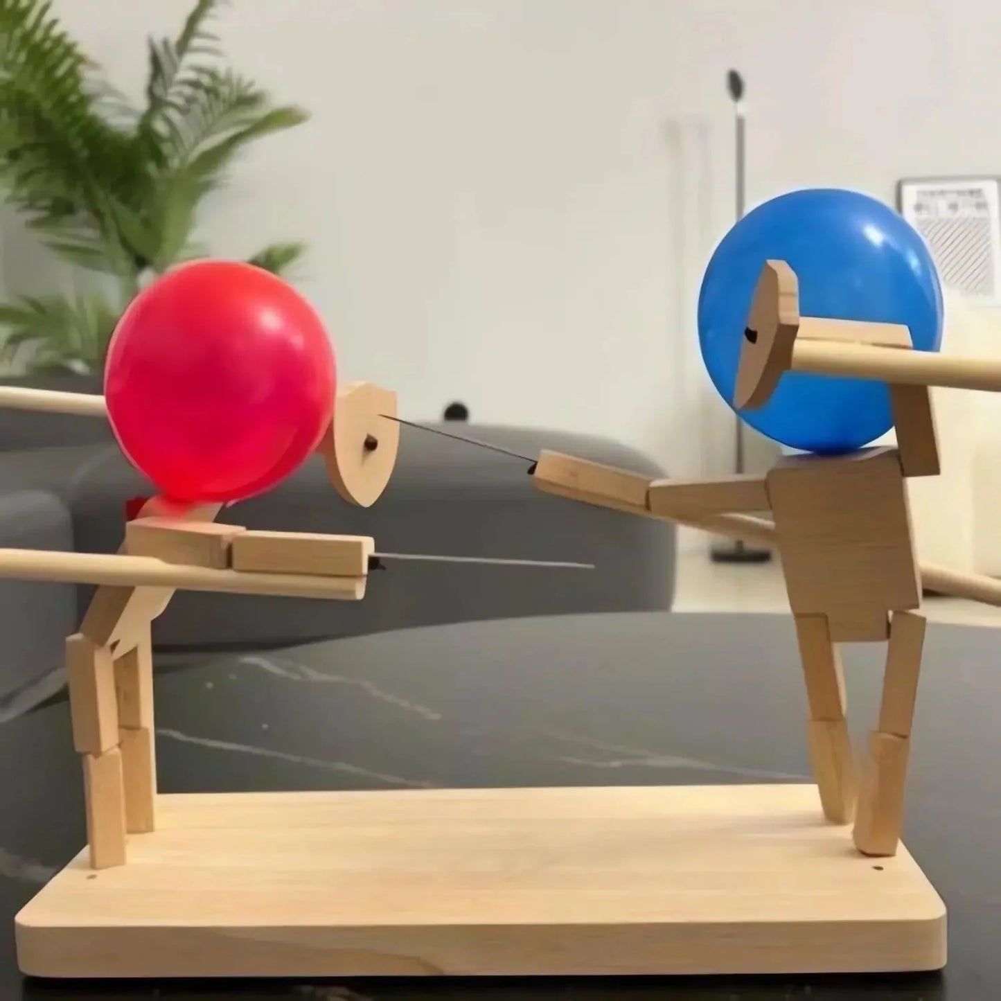 50% OFF | WoodKnights - Balloon Bamboo Man Sword Fight - Includes 100 Balloons [Last Day of Sale]