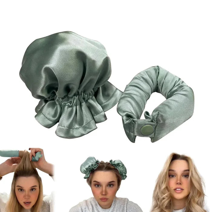 SatinGlow™ — Wake Up to Perfect Heatless Curls | 50% Off