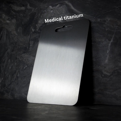 Unbreakable Titanium Board: Effortless, Sanitary Cutting Every Time
