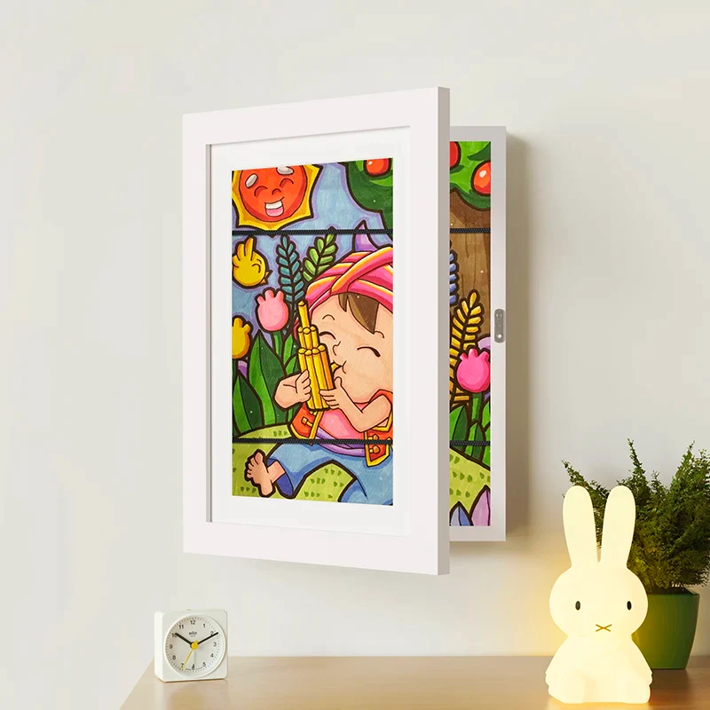 Forever Frame | Conveniently save all of your kids drawings