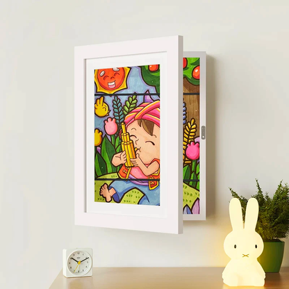 Forever Frame | Conveniently save all of your kids drawings
