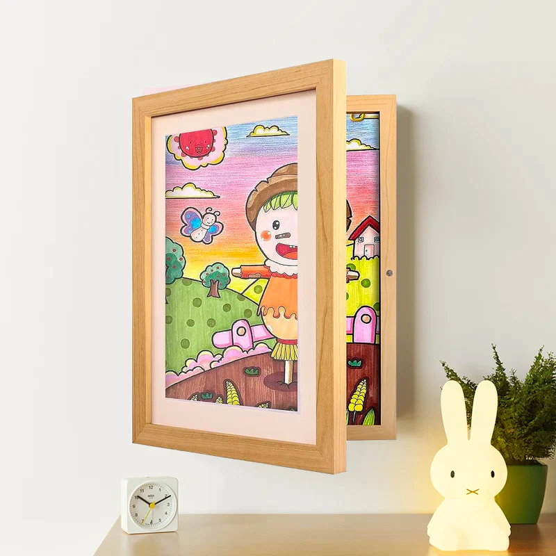 Forever Frame | Conveniently save all of your kids drawings