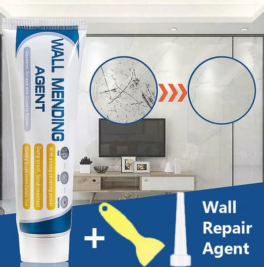 Wall Repair Cream | Instant Crack & Hole Filler | Easy, Professional DIY | White 100g