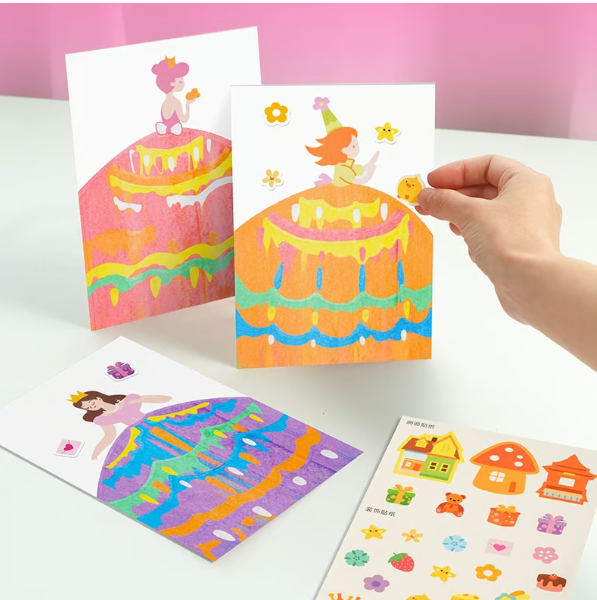 Creative Children's Squeegee Painting Kit