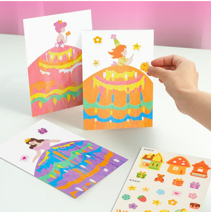 Creative Children's Squeegee Painting Kit