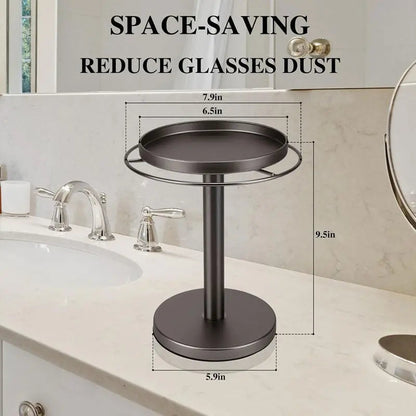 360° Rotatable Glasses Stand – Stylish Organizer for Glasses & Accessories