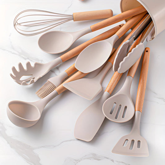 Transform Your Cooking with Stylish, Effortless Eco-Friendly Silicone Tools