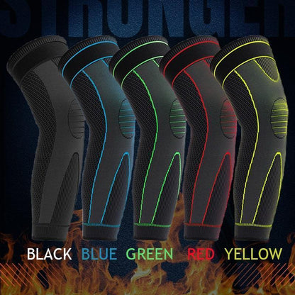 Self-heating knee band: fast pain relief