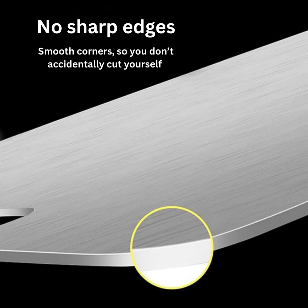 Unbreakable Titanium Board: Effortless, Sanitary Cutting Every Time