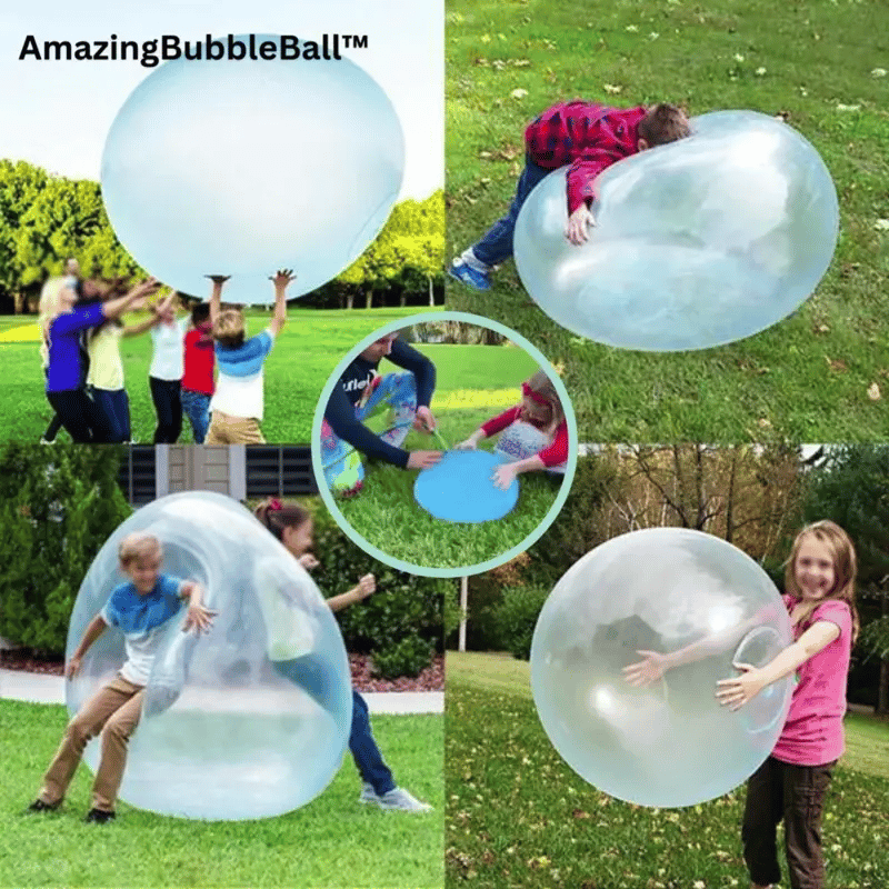 Giant Bubble Ball | Super-Stretchy Xpandium | Durable & Mess-Free | BPA-Free Safe Play