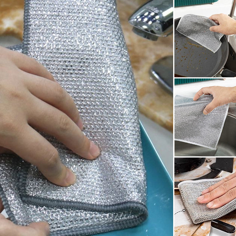 5+5 FREE | FlexClean™ - Multi-Purpose Wire Cloths for Stubborn Stains [Last Day Discount]