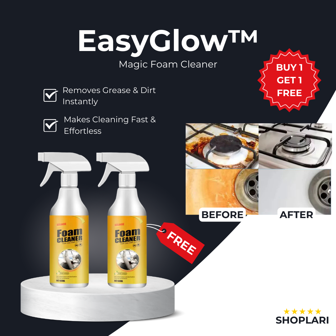 EasyGlow™ Magic Foam Cleaner Last Day Buy 1 Get 1 FREE🔥