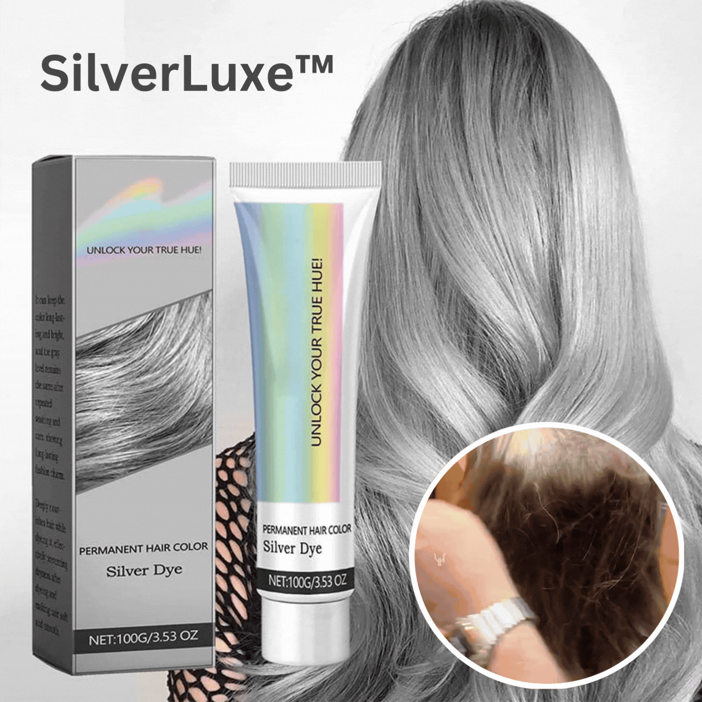 SilverLuxe™ Lustrous Silver Elegance (Buy 1 Get 1 Free)
